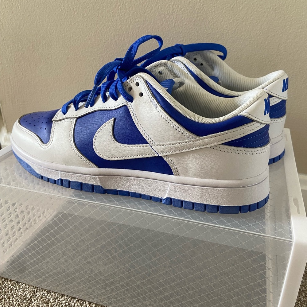 Nike Dunk Low “Racer Blue White” - Picture 2 of 4
